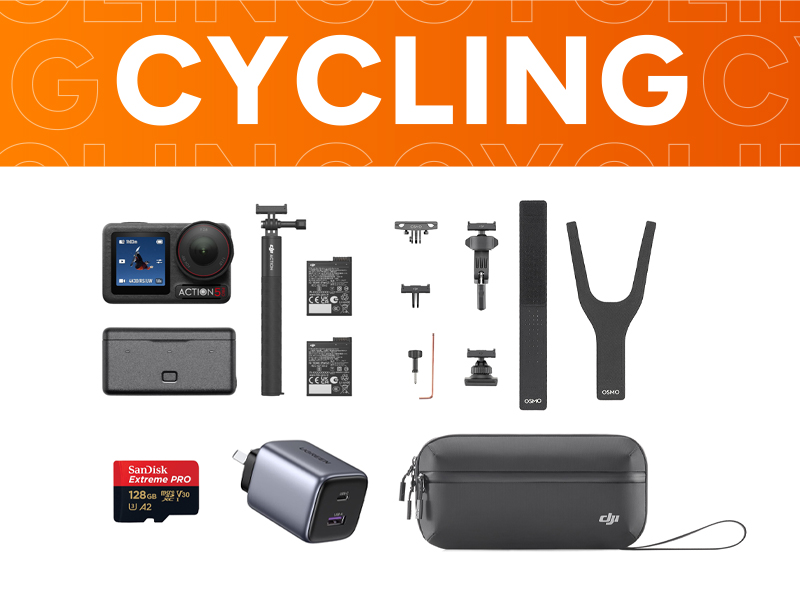 Osmo Action 5 Pro Cycling Bundle